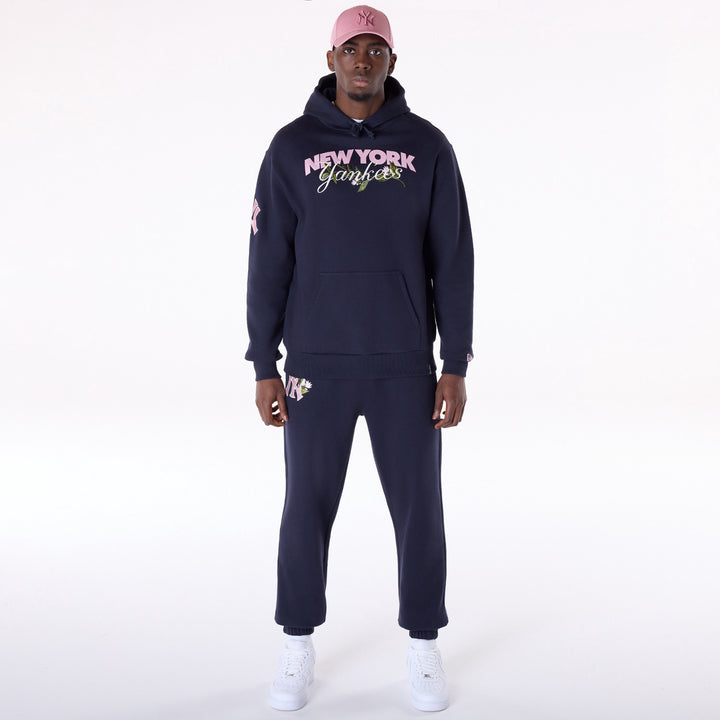 New Era - MLB Floral Graphic Hoodie - New York Yankees