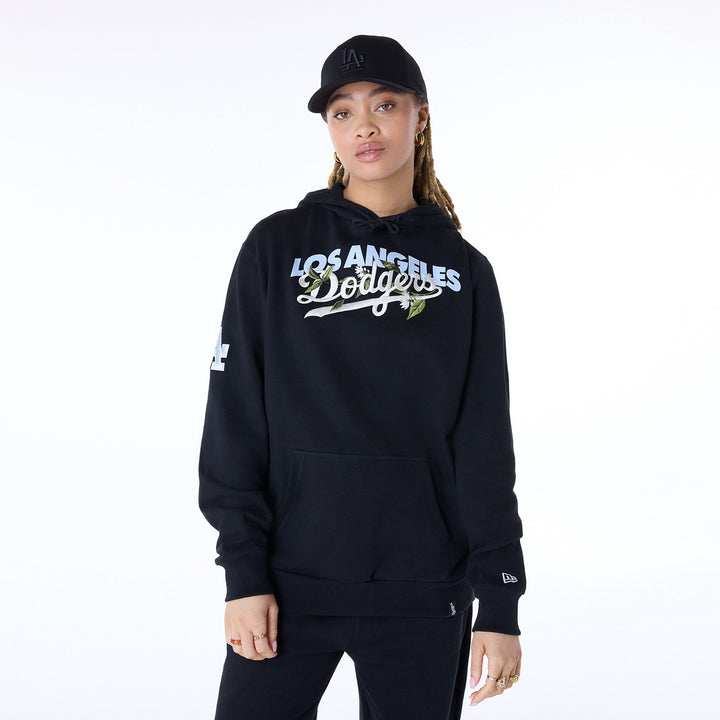 New Era - MLB Floral Graphic Hoodie - Los Angeles Dodgers
