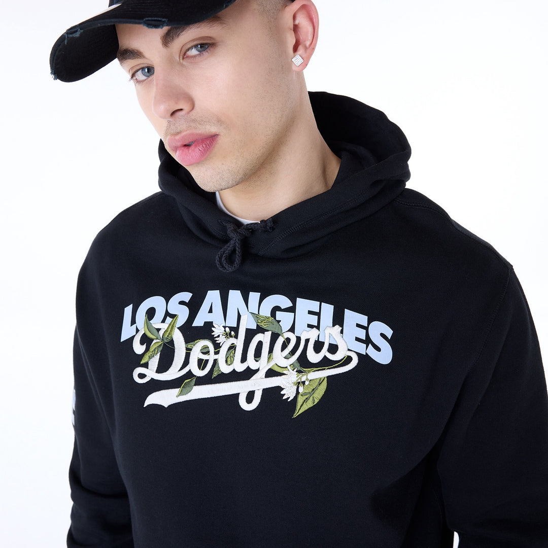 New Era - MLB Floral Graphic Hoodie - Los Angeles Dodgers