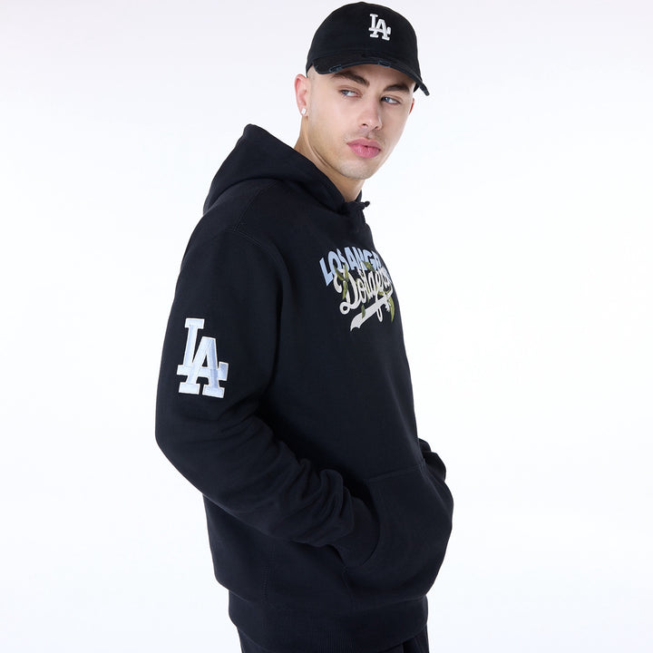 New Era - MLB Floral Graphic Hoodie - Los Angeles Dodgers