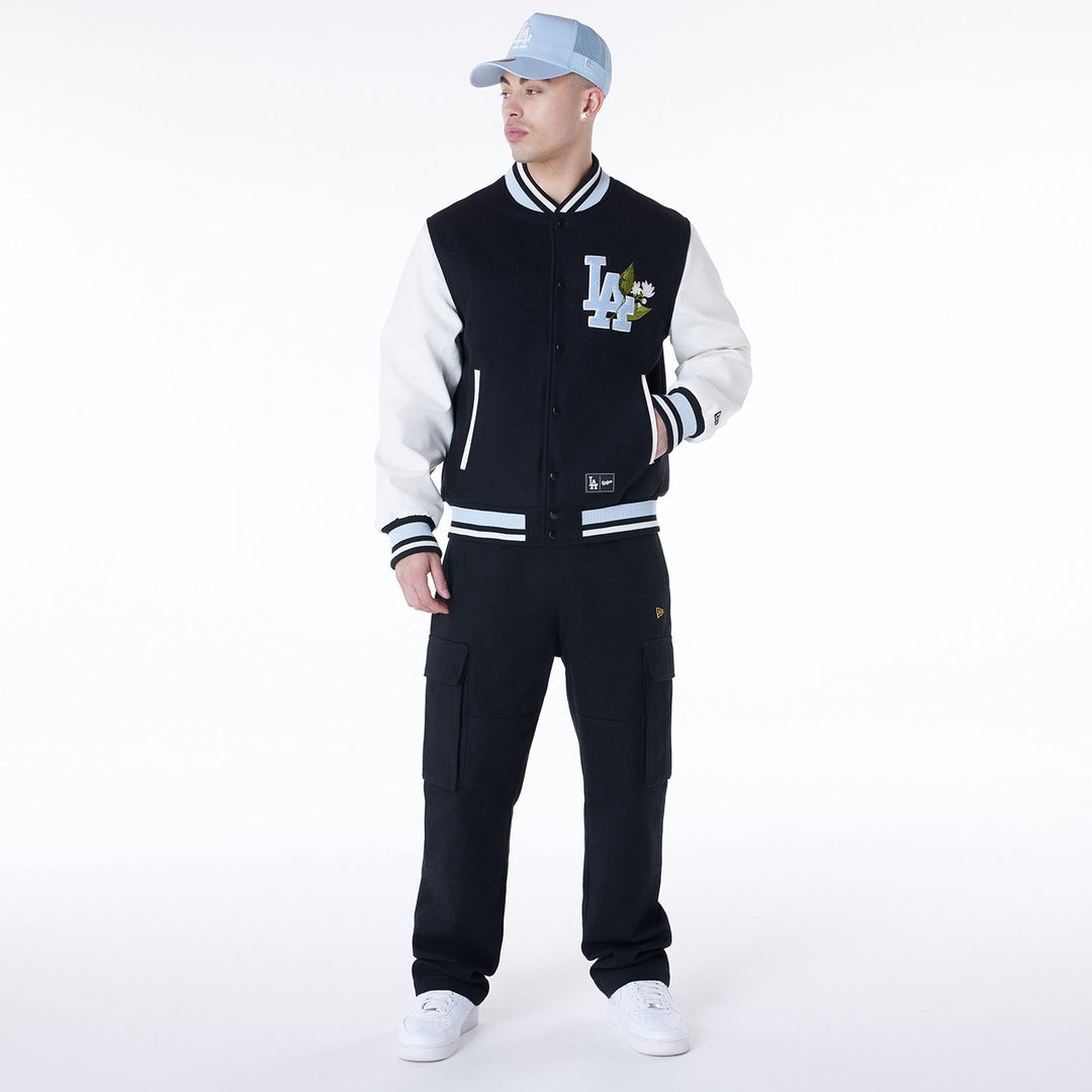 New Era - MLB Floral Varsity Jacket - Los Angeles Dodgers