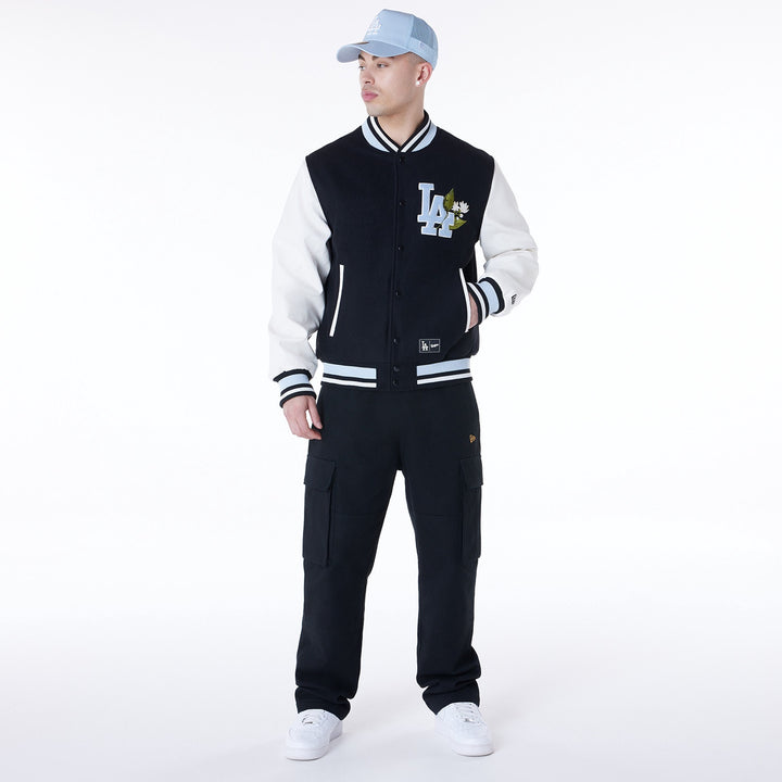 New Era - MLB Floral Varsity Jacket - Los Angeles Dodgers