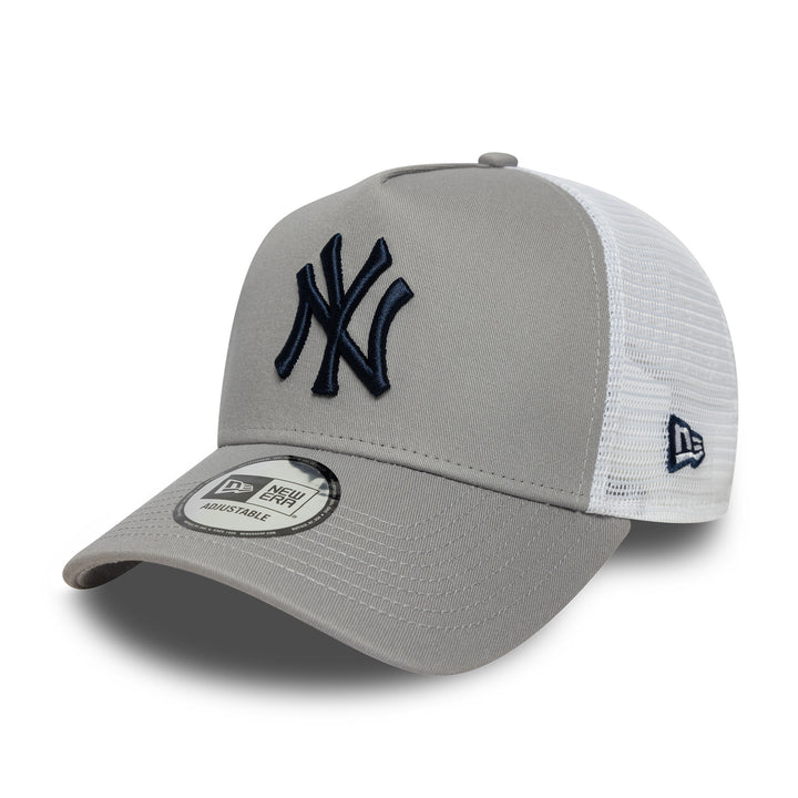 New York Yankees MLB Trucker Snapback Side Patch New Era Grey/Blue