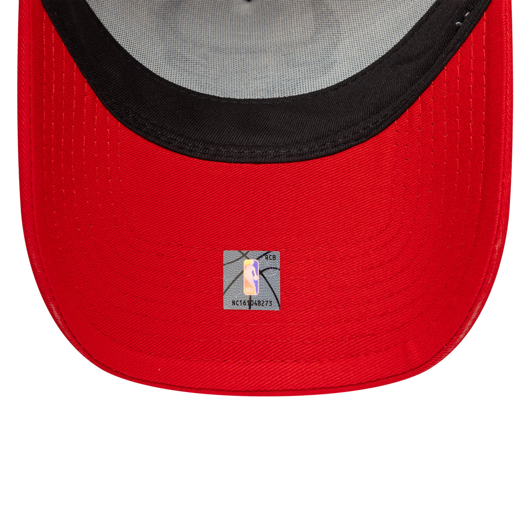 Chicago Bulls NBA Trucker Snapback Side Patch New Era White/Red