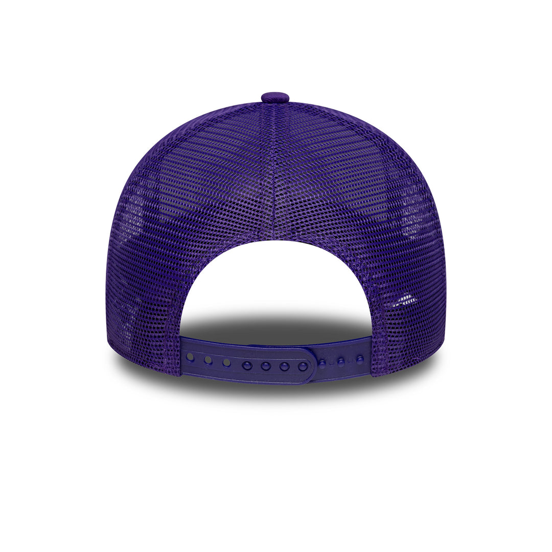 Los Angeles Lakers NBA Side Patch Trucker Snapback Purple