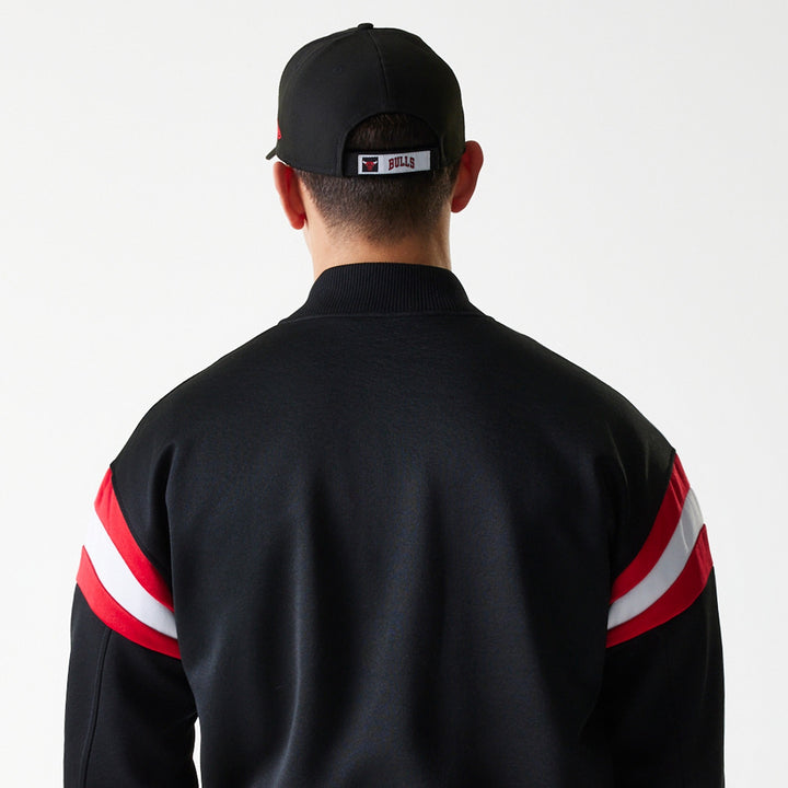 Chicago Bulls NBA Panel Bomber Jacket New Era