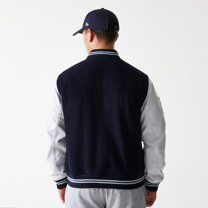 Los Angeles Dodgers MLB Wordmark Varsity Jacket New Era