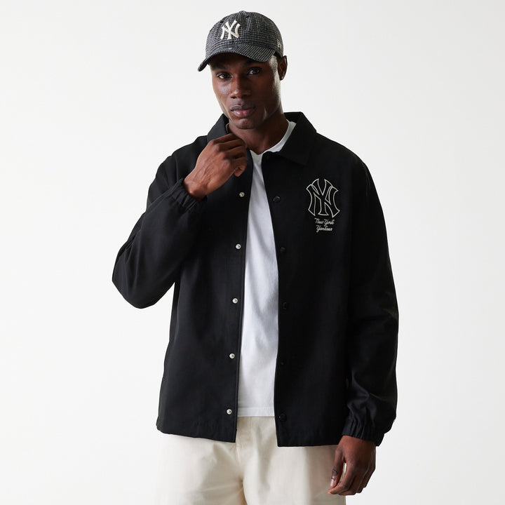 New York Yankees MLB Twill Coaches Jacket New Era
