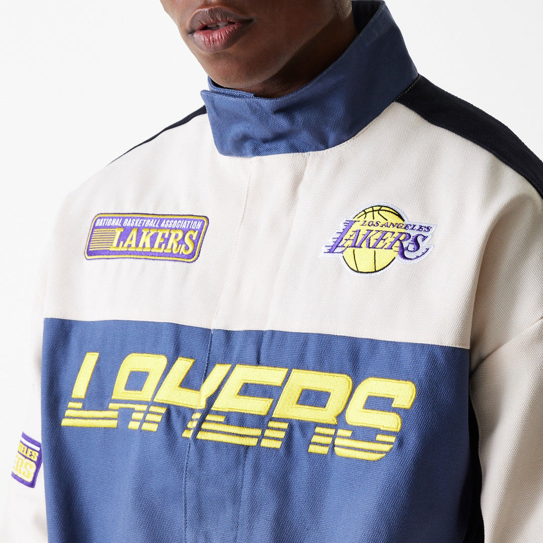 Los Angeles Lakers NBA Motorsport Jacket New Era