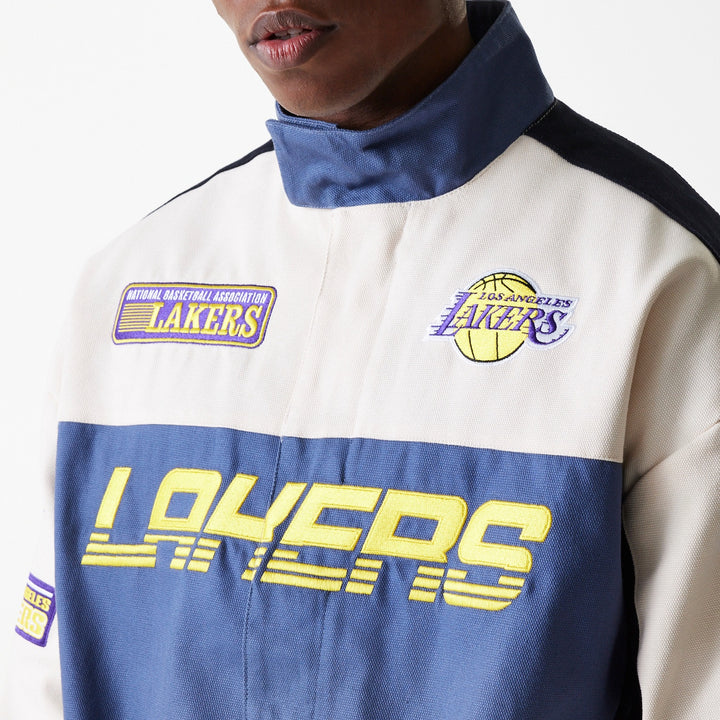 Los Angeles Lakers NBA Motorsport Jacket New Era