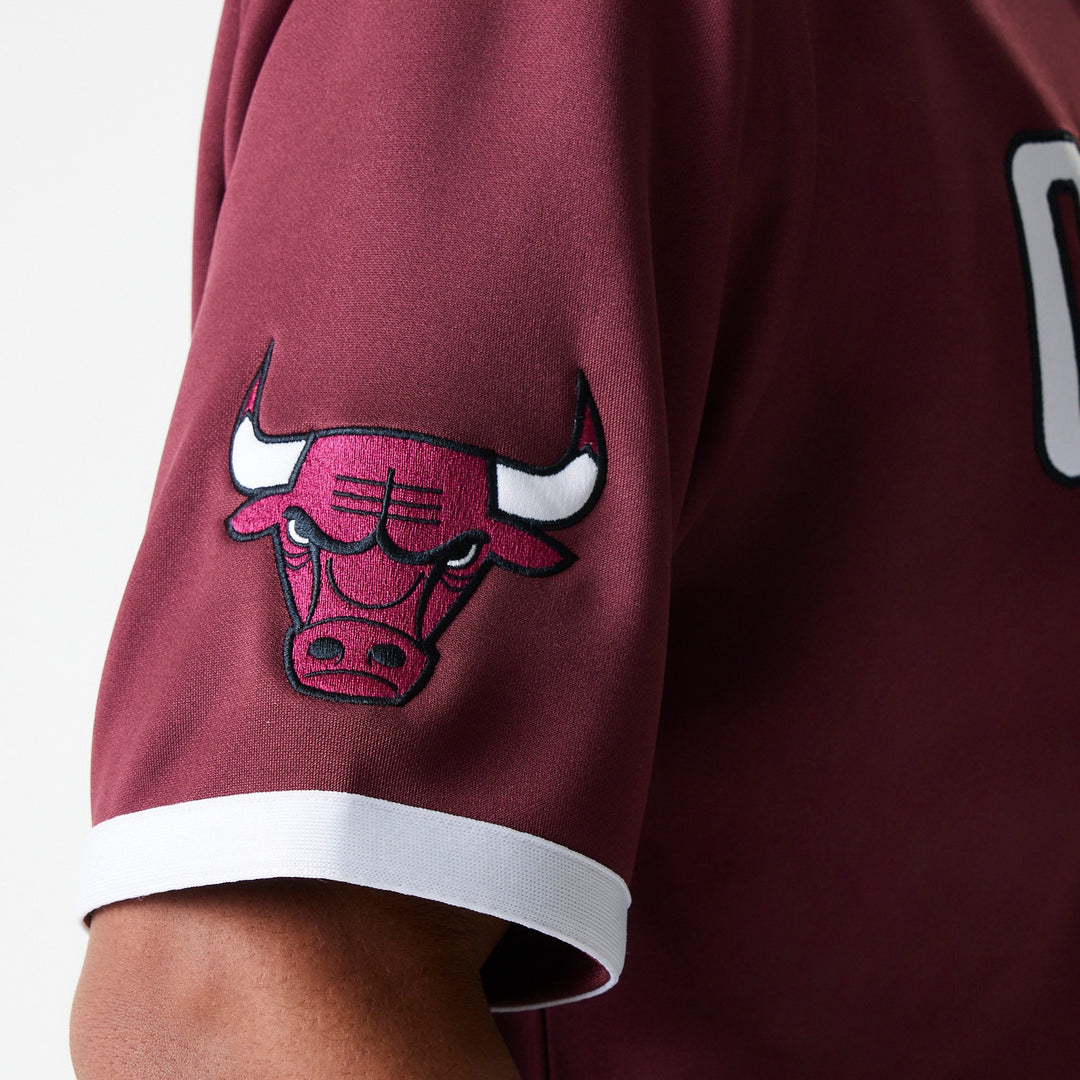 Chicago Bulls NBA Snap Button Shirt New Era