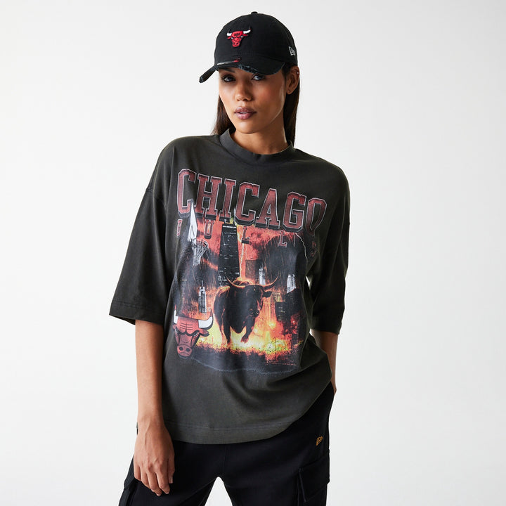 Chicago Bulls NBA Washed Graphic Tee New Era