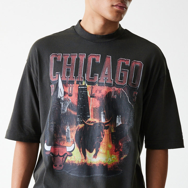 Chicago Bulls NBA Washed Graphic Tee New Era