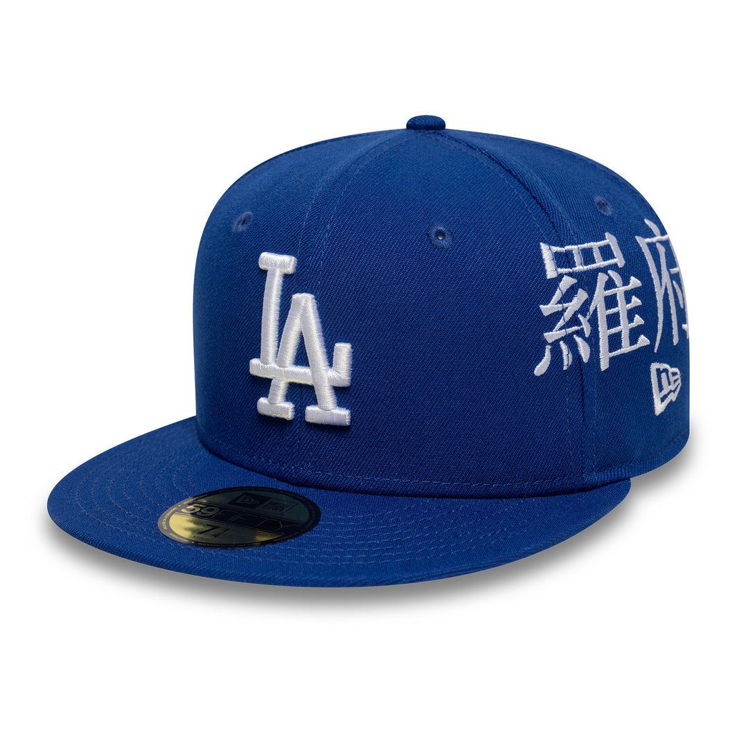 Los Angeles Dodgers MLB Poly Kanji 59FIFTY Fitted New Era Blue