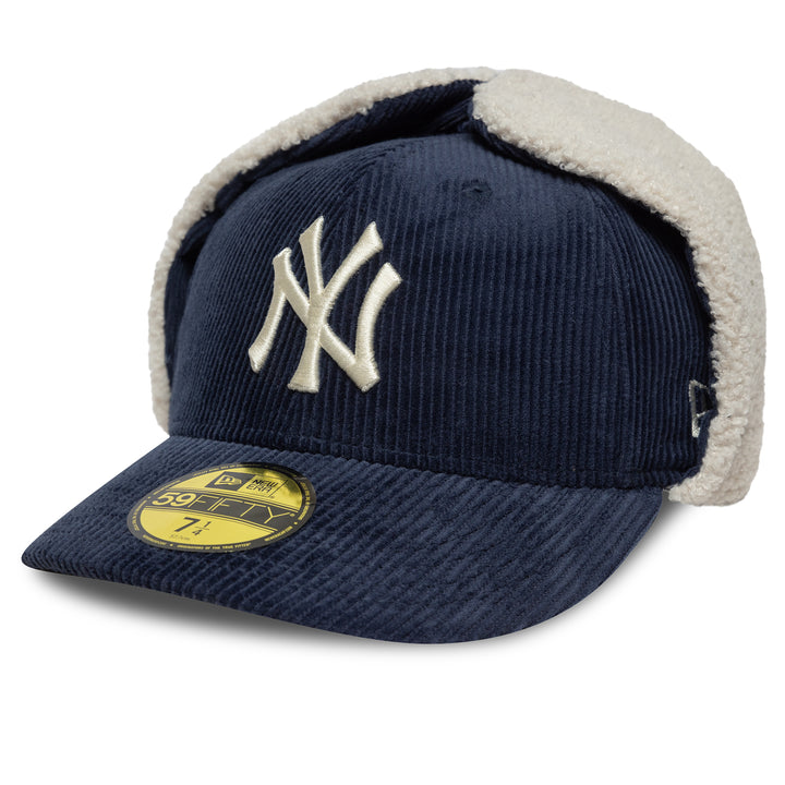 New York Yankees MLB Cord Dog Ear 59FIFTY Fitted New Era Navy