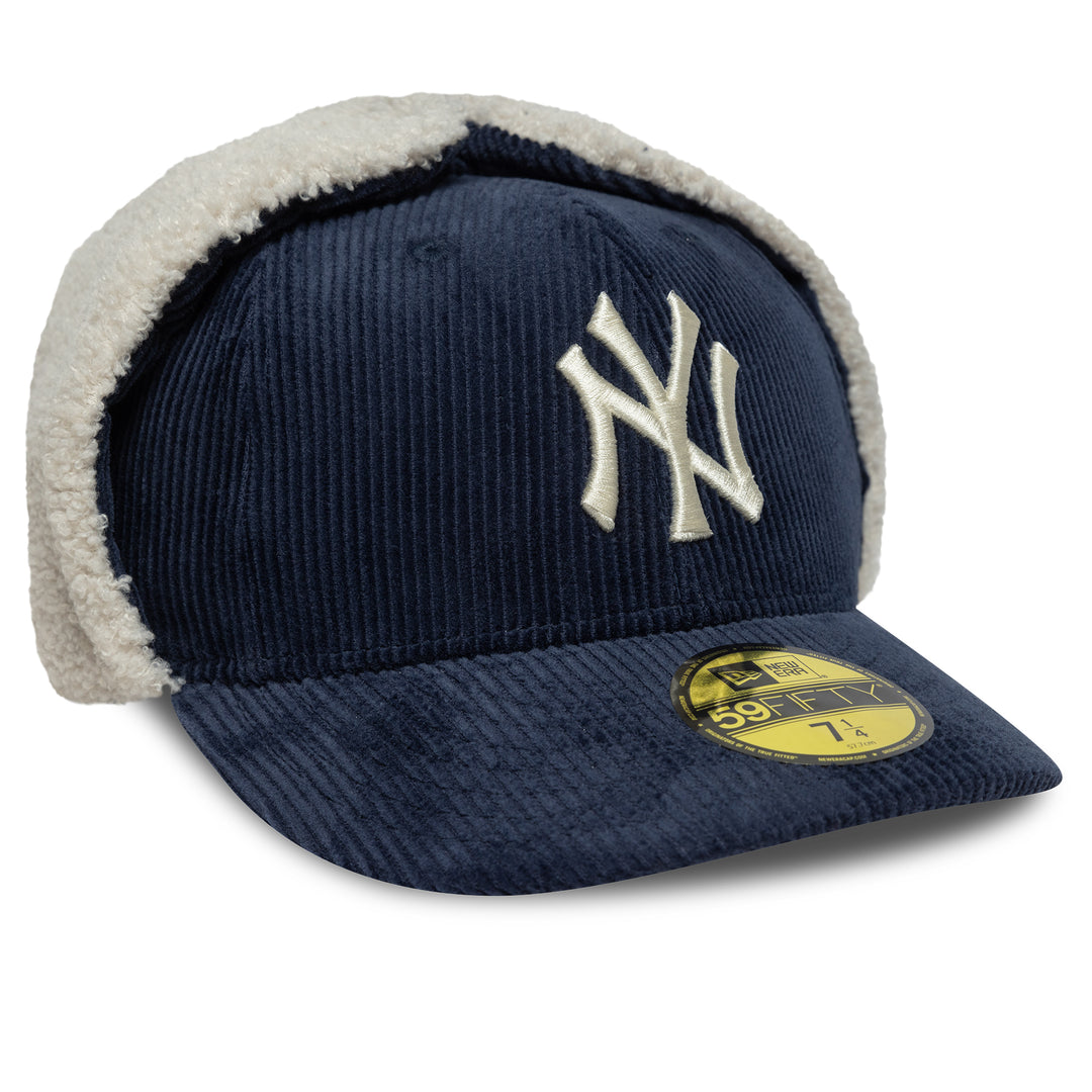 New York Yankees MLB Cord Dog Ear 59FIFTY Fitted New Era Navy