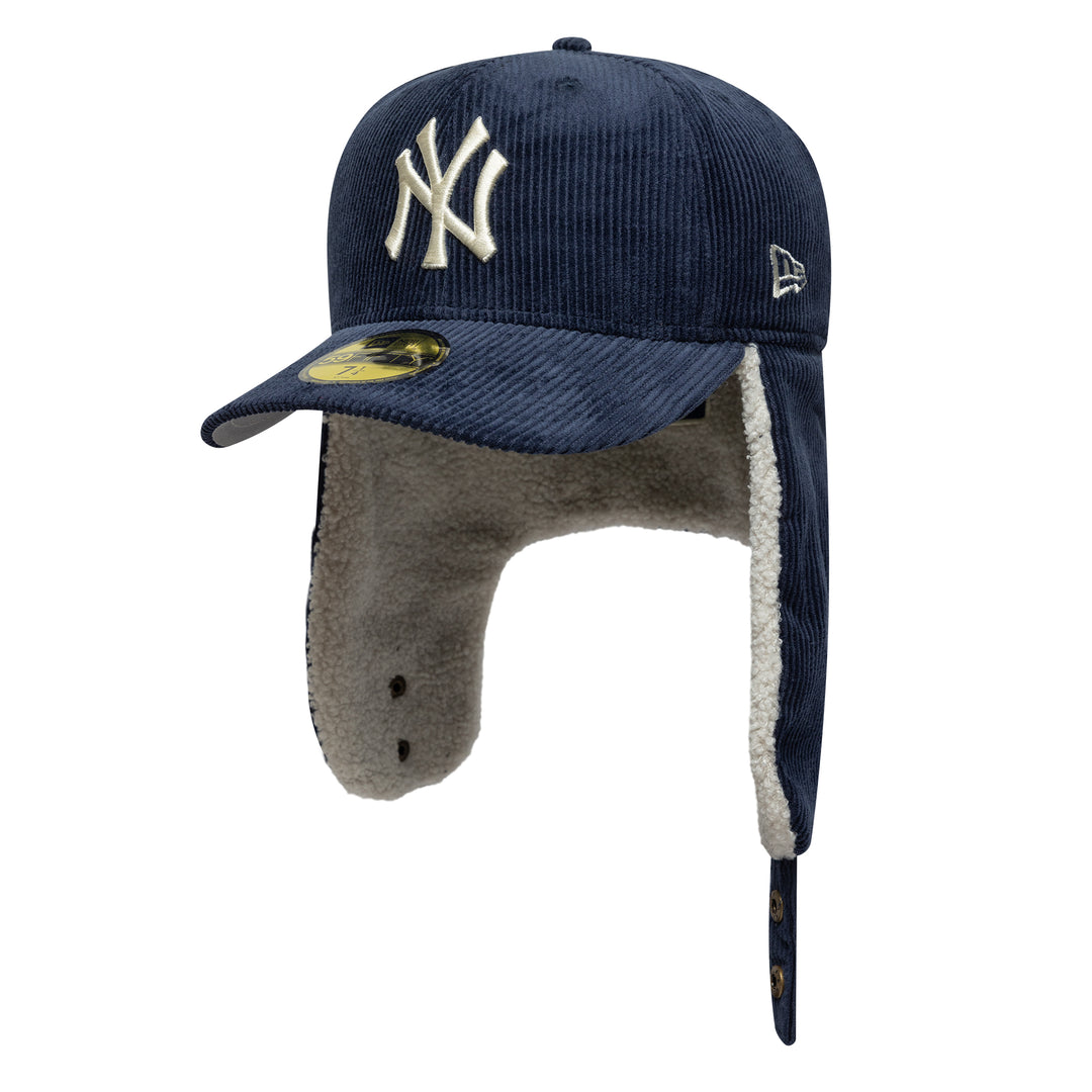 New York Yankees MLB Cord Dog Ear 59FIFTY Fitted New Era Navy