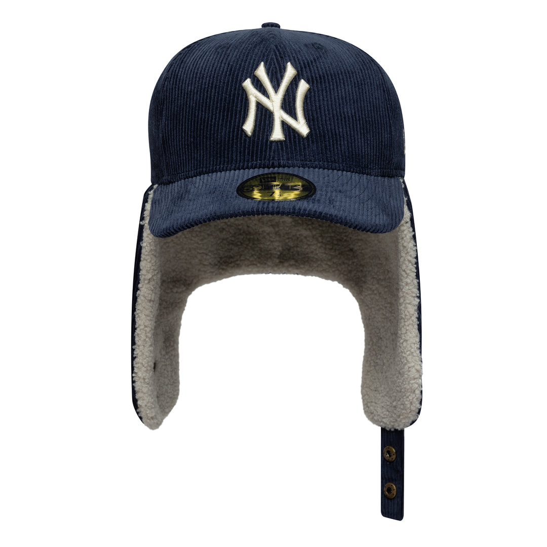 New York Yankees MLB Cord Dog Ear 59FIFTY Fitted New Era Navy