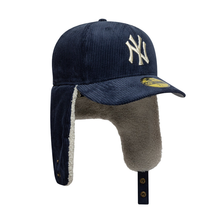 New York Yankees MLB Cord Dog Ear 59FIFTY Fitted New Era Navy