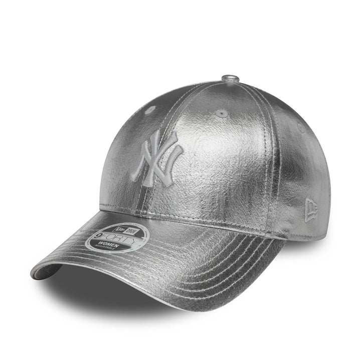 New York Yankees Womens Metallic MLB 9FORTY Strapback New Era MTS
