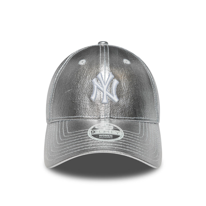 New York Yankees Womens Metallic MLB 9FORTY Strapback New Era MTS
