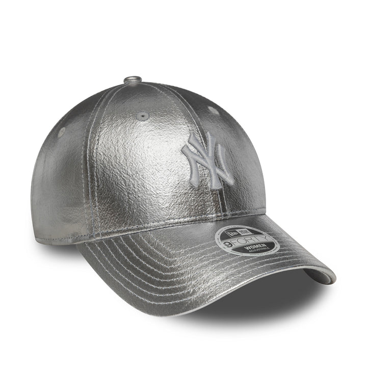 New York Yankees Womens Metallic MLB 9FORTY Strapback New Era MTS