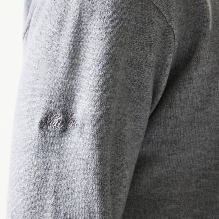 Essential Knit Sweater New Era Grey