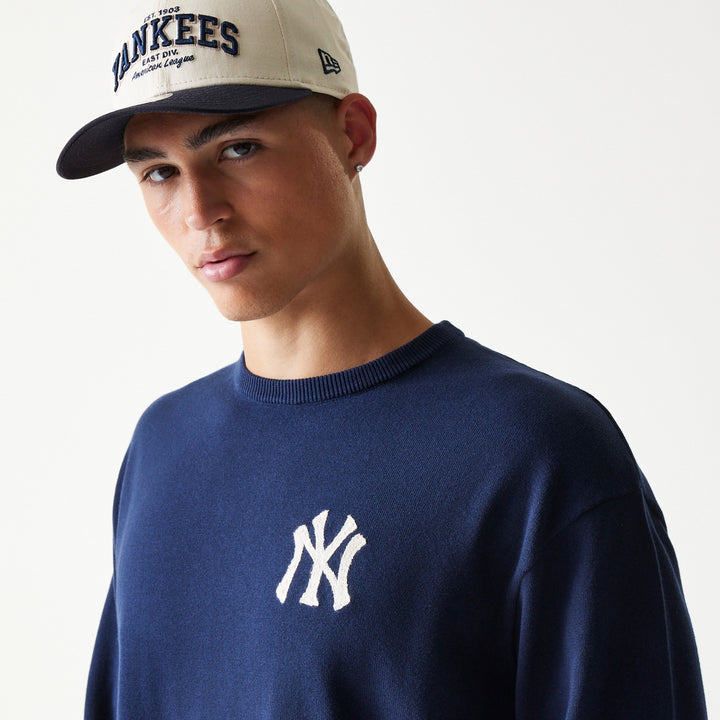 MLB Essential Knit Sweater New York Yankees Navy