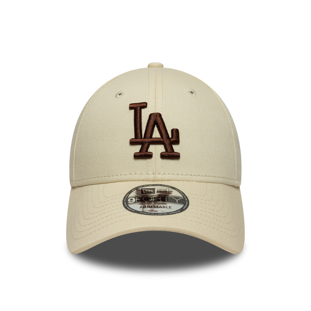 Los Angeles Dodgers League Essential 9FORTY Strapback New Era Stone/Brown