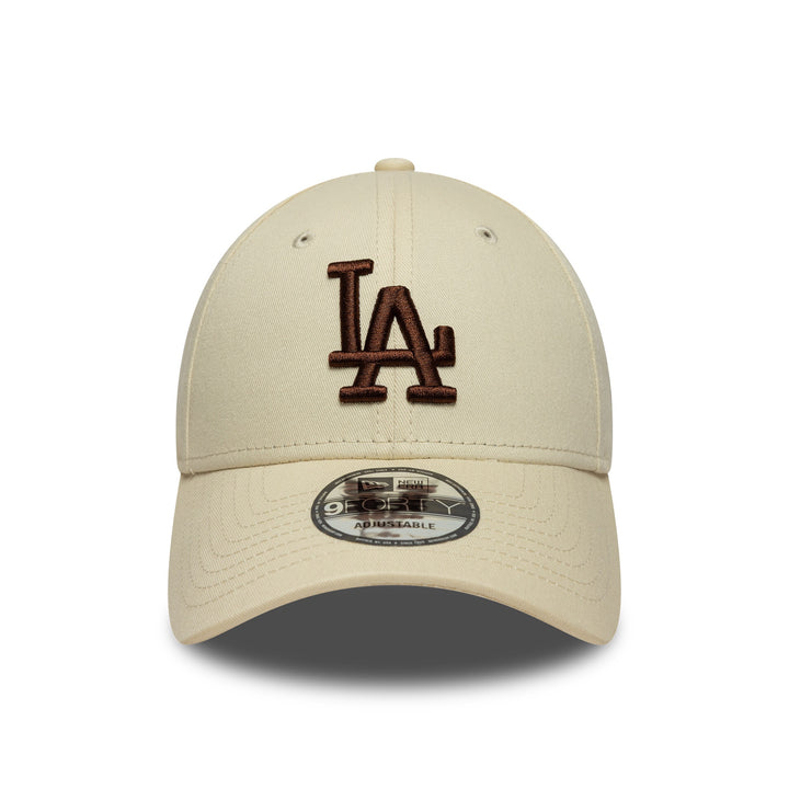 Los Angeles Dodgers League Essential 9FORTY Strapback New Era Stone/Brown