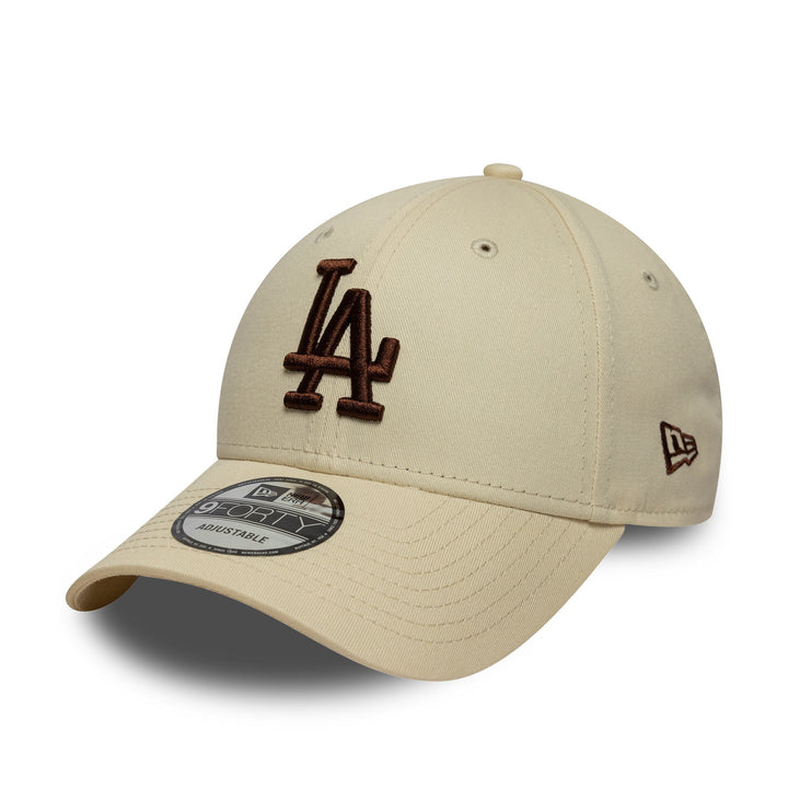 Los Angeles Dodgers League Essential 9FORTY Strapback New Era Stone/Brown