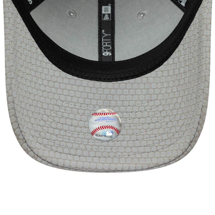 New York Yankees Flawless Mesh 9Forty Snapback New Era Grey