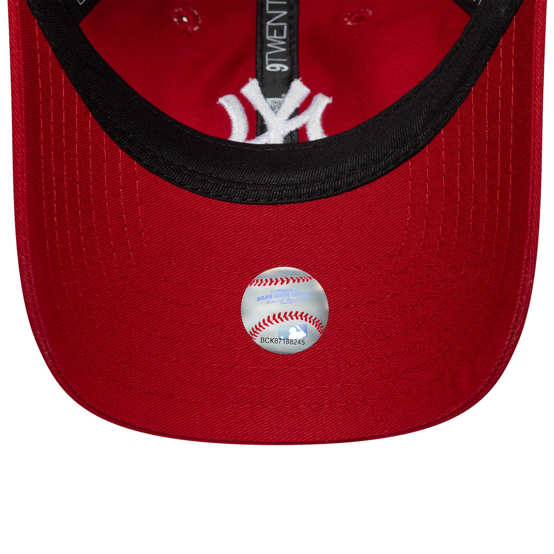 New York Yankees Women League Essential Midi 9Twenty Strapback New Era Red