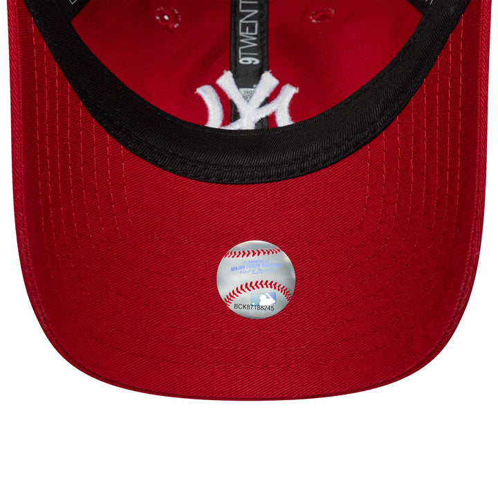 New York Yankees Women League Essential Midi 9Twenty Strapback New Era Red