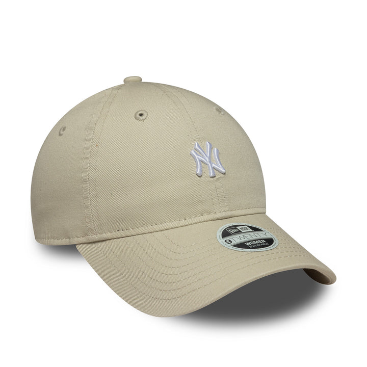 New York Yankees Womens Washed Mini 9Twenty Strapback New Era Stone
