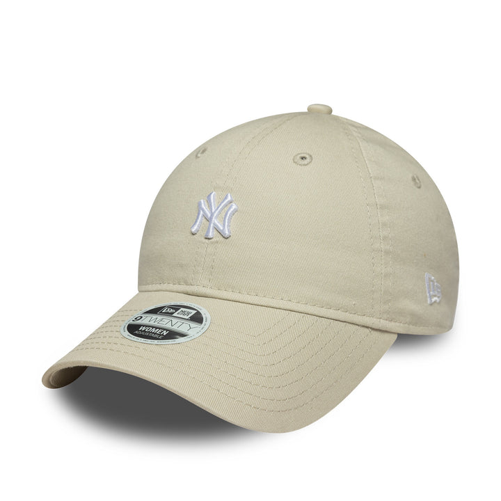 New York Yankees Womens Washed Mini 9Twenty Strapback New Era Stone