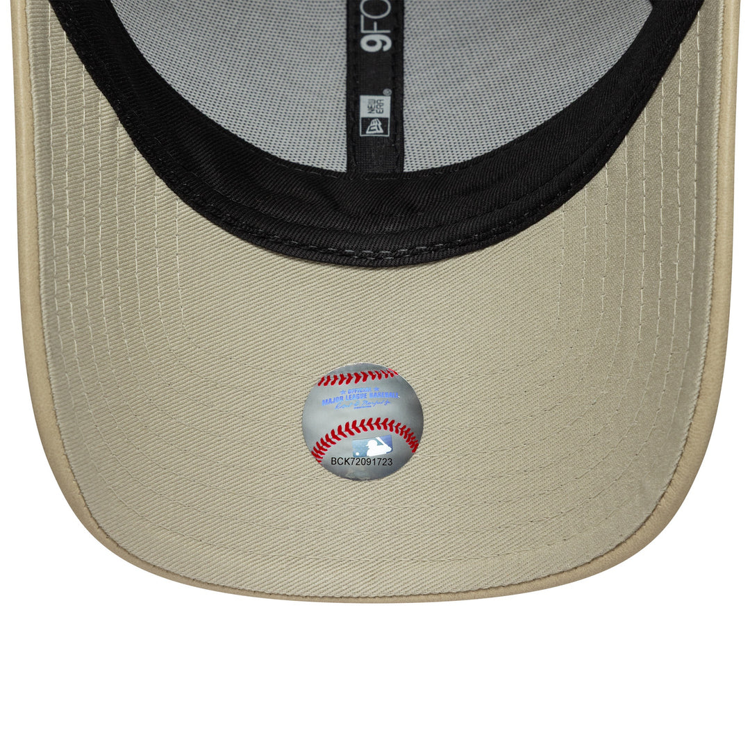 New York Yankees PU-Leather 9Forty Stapback New Era Stone
