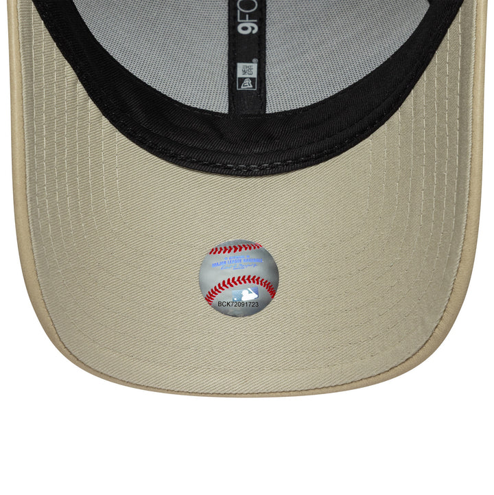 New York Yankees PU-Leather 9Forty Stapback New Era Stone