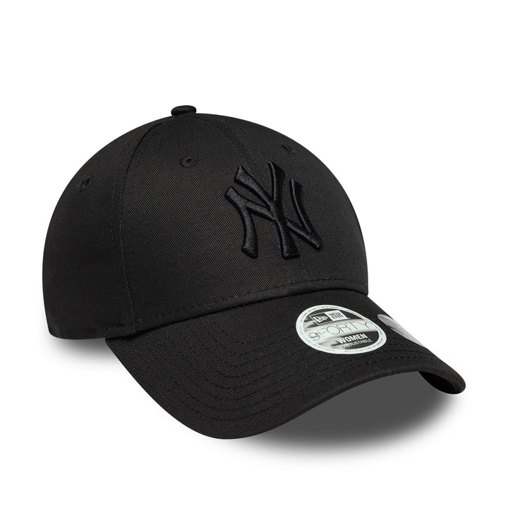 New York Yankees Womens Bow Back 9FORTY New Era Black/Black