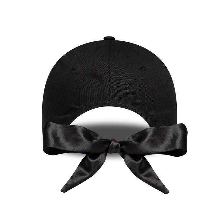 New York Yankees Womens Bow Back 9FORTY New Era Black/Black