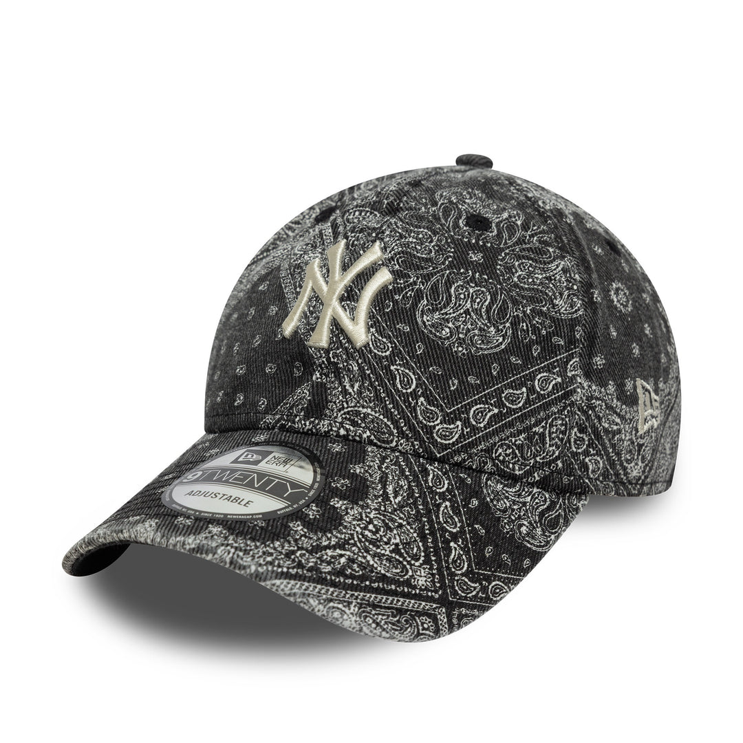 New York Yankees Washed Paisley 9Twenty New Era Snapback Black