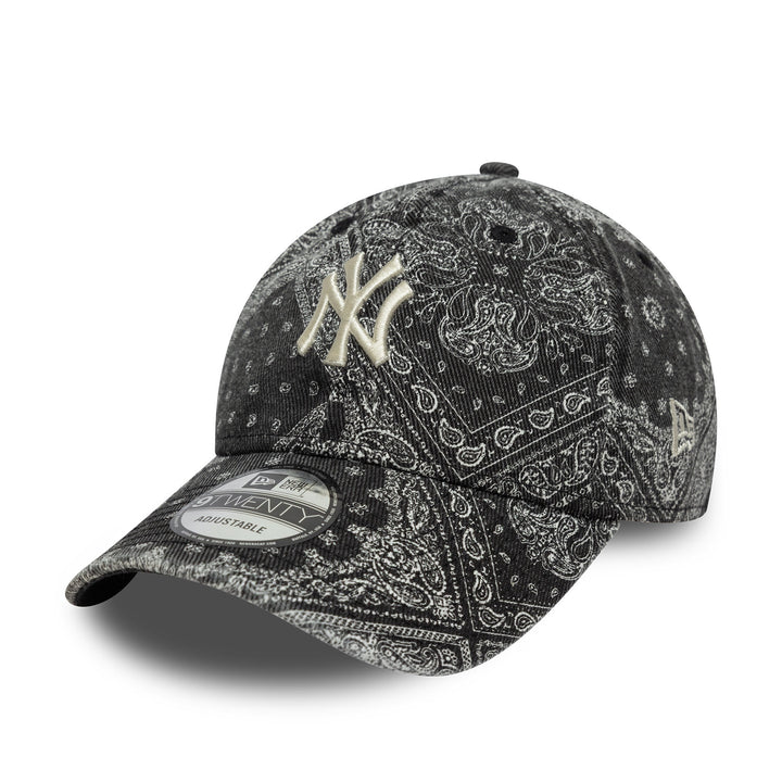 New York Yankees Washed Paisley 9Twenty New Era Snapback Black