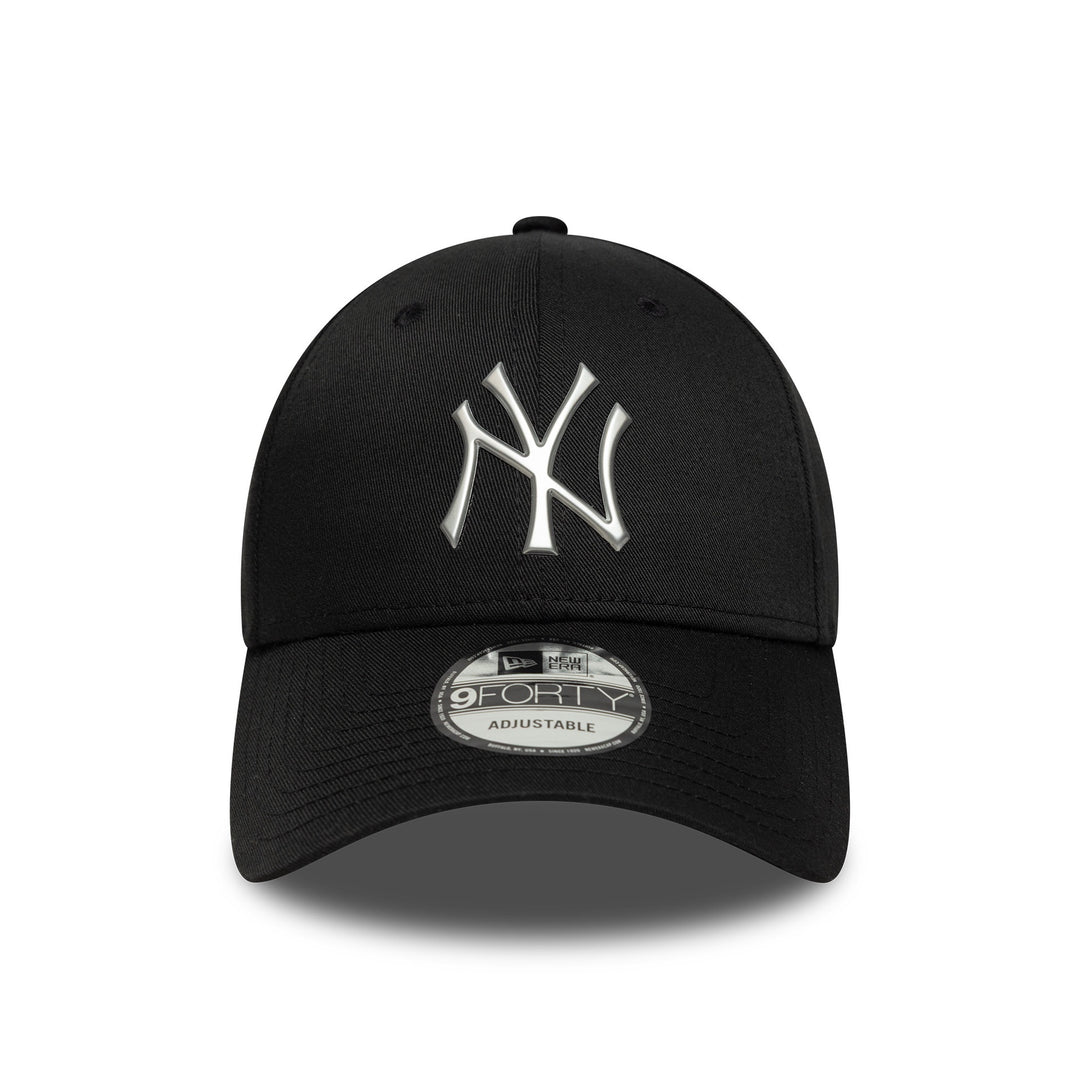 New York Yankees Metallic 9FORTY SnapbackNew Era Black/Metallic