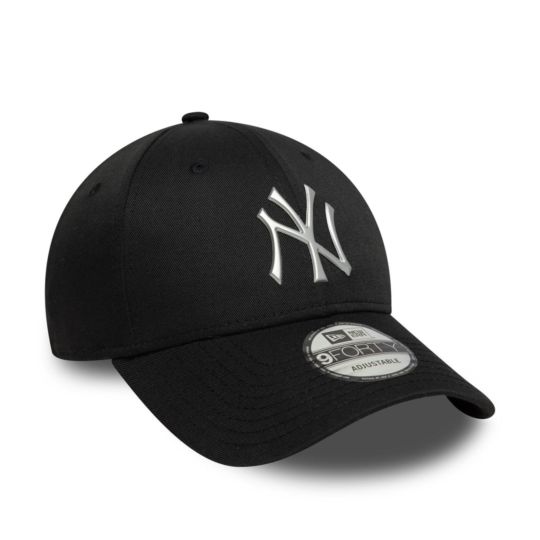 New York Yankees Metallic 9FORTY SnapbackNew Era Black/Metallic