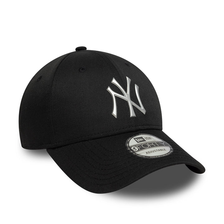 New York Yankees Metallic 9FORTY SnapbackNew Era Black/Metallic