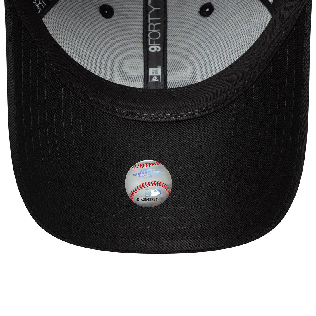 New York Yankees Metallic 9FORTY SnapbackNew Era Black/Metallic