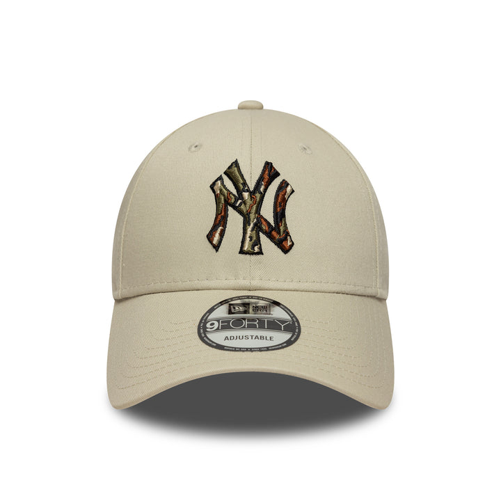 New York Yankees MLB 9FORTY Outline Strapback New Era Camo