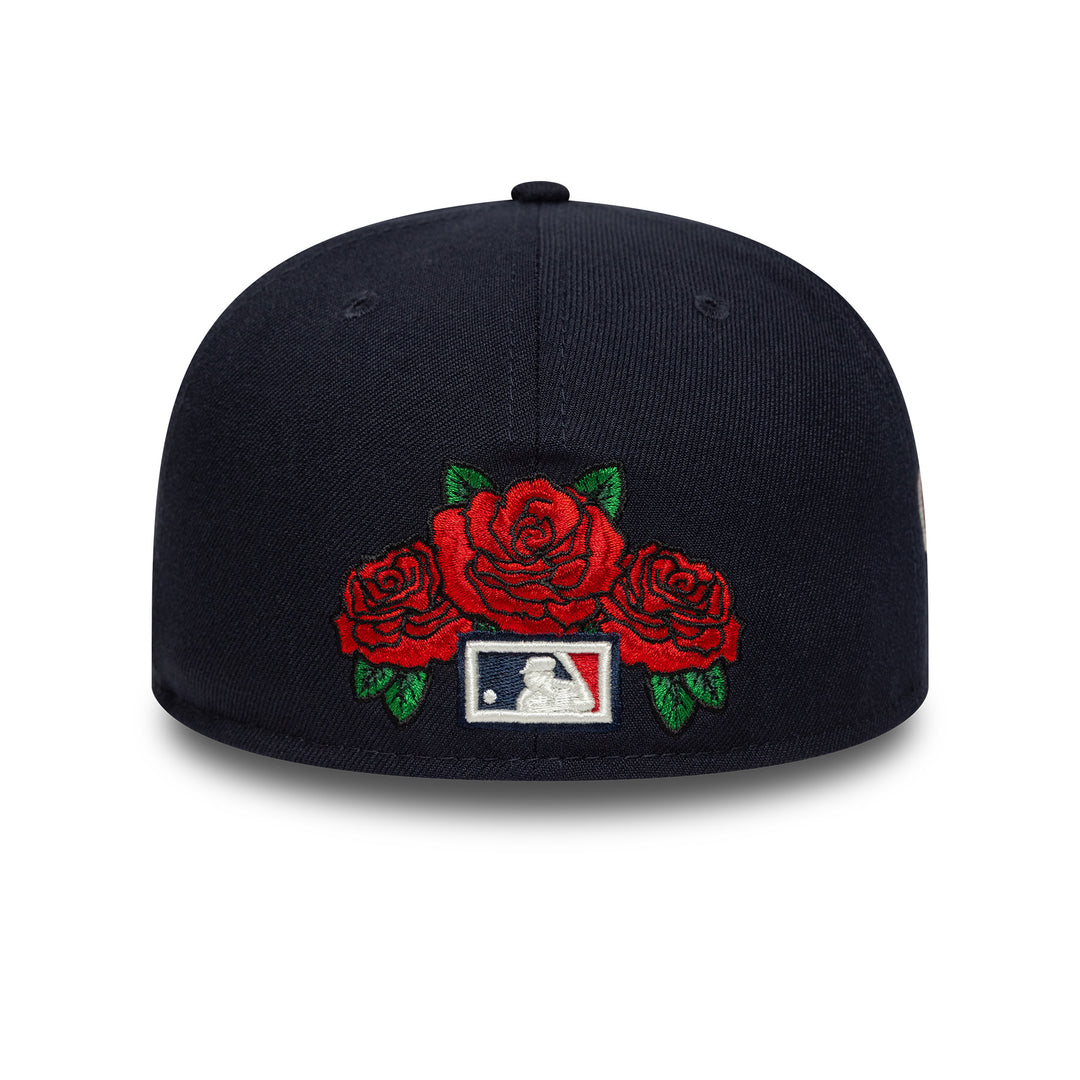 New York Yankees MLB Coops Floral 59FIFTY Fitted New Era Navy