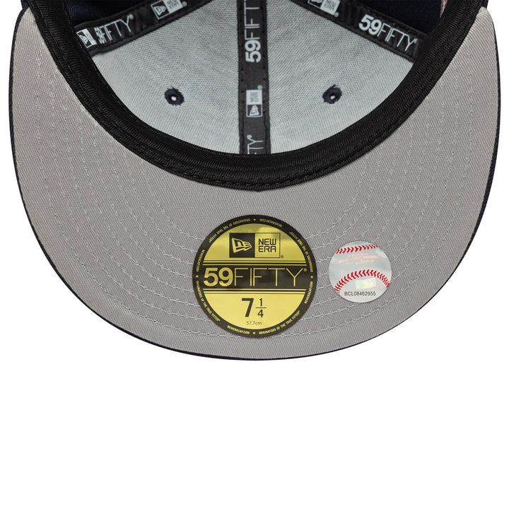 New York Yankees MLB Coops Floral 59FIFTY Fitted New Era Navy