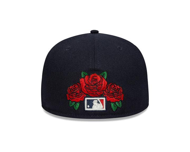 New York Yankees MLB Coops Floral 59FIFTY Fitted New Era Navy